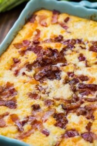 Cheese and Bacon Grits Casserole