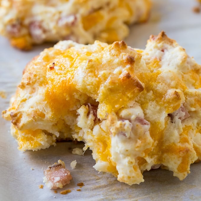 Ham and Cheese Biscuits