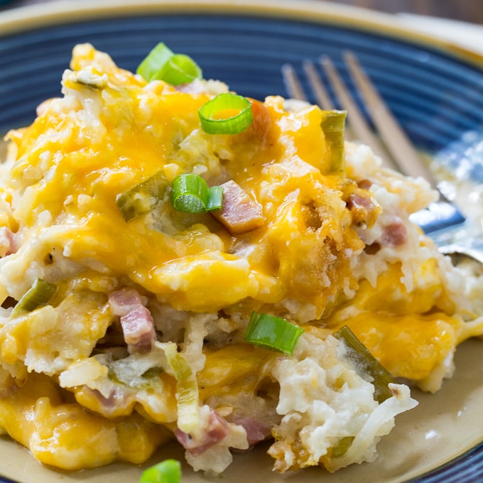 Crock Pot Ham and Cheese Crock Pot Casserole