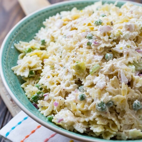 Spicy Horseradish Pasta Salad