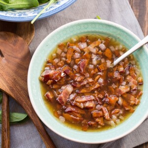 Hot Bacon Dressing