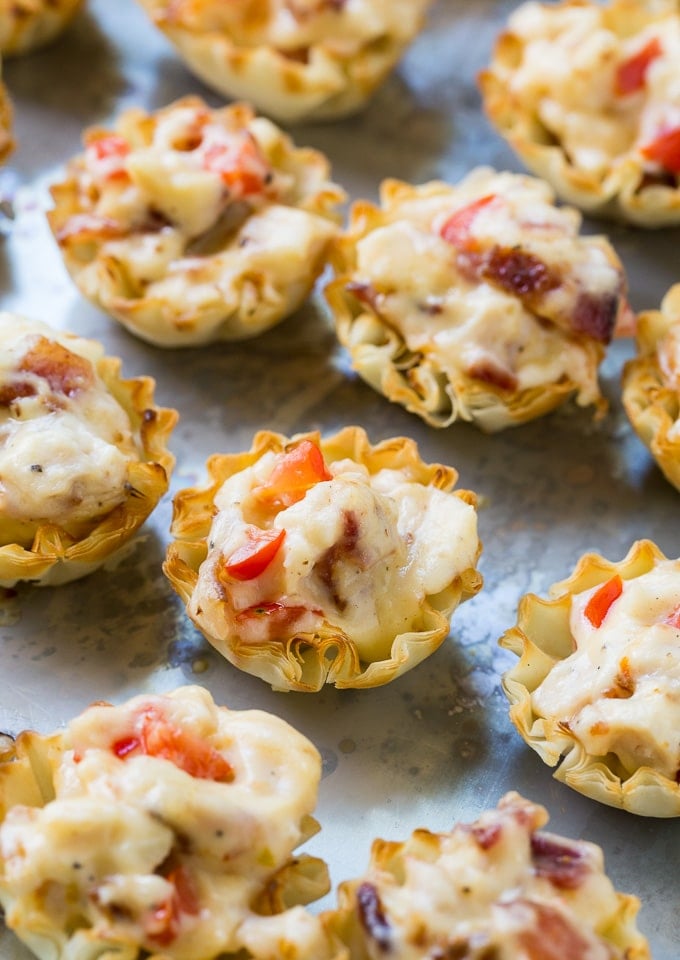 Mini Hot Brown Tarts