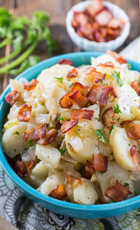 Hot Potato Salad - Spicy Southern Kitchen