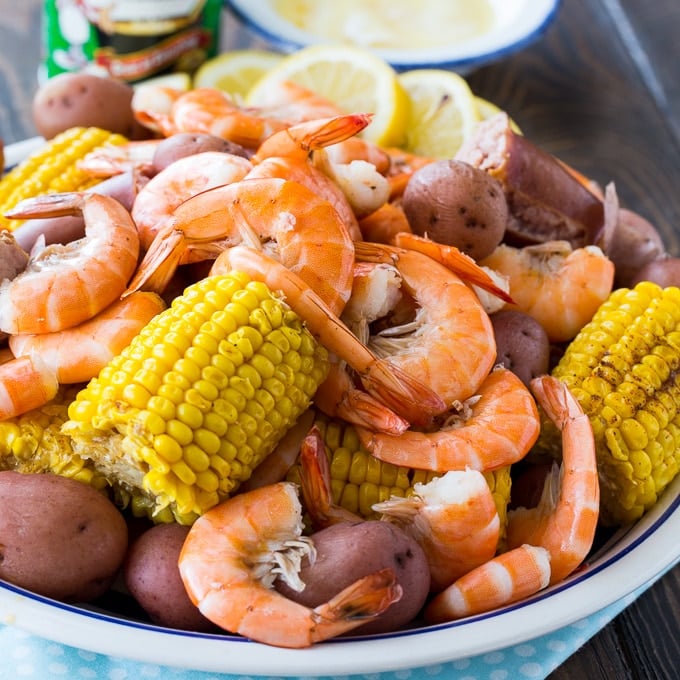 Low Country Shrimp Steamer Pot