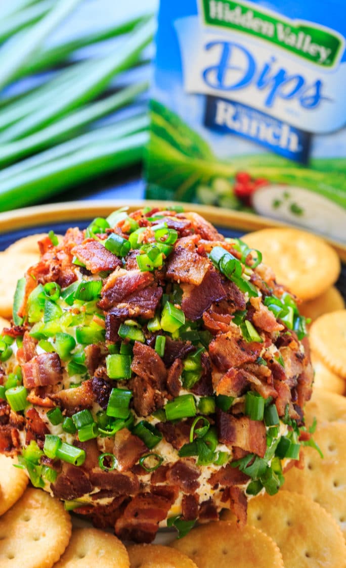 Jalapeno Bacon Ranch Cheeseball