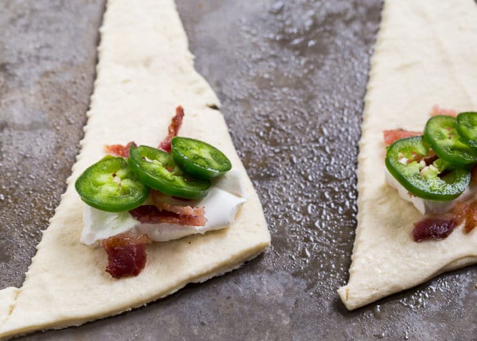 Jalapeno Popper Crescent Rolls