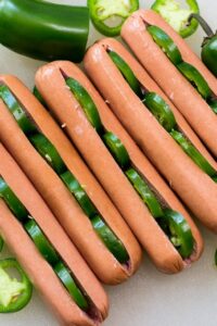 Jalapeno Stuffed Hot Dogs