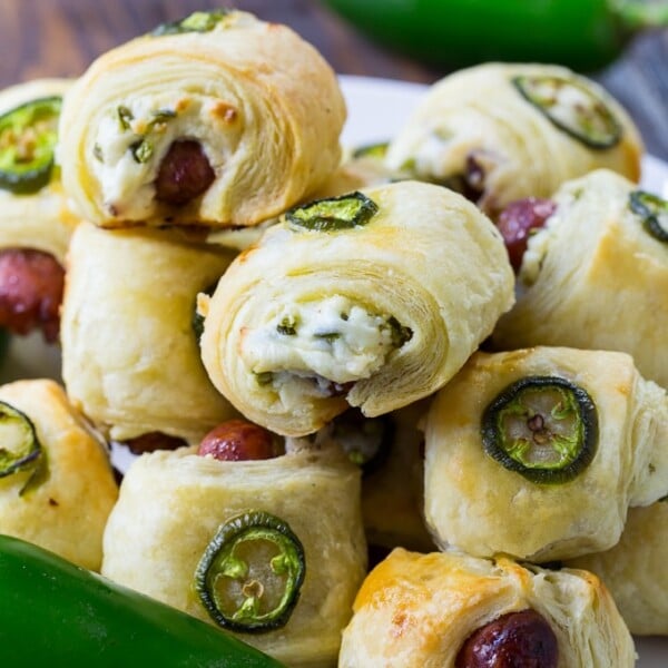 Jalapeno Popper Pigs in a Blanket