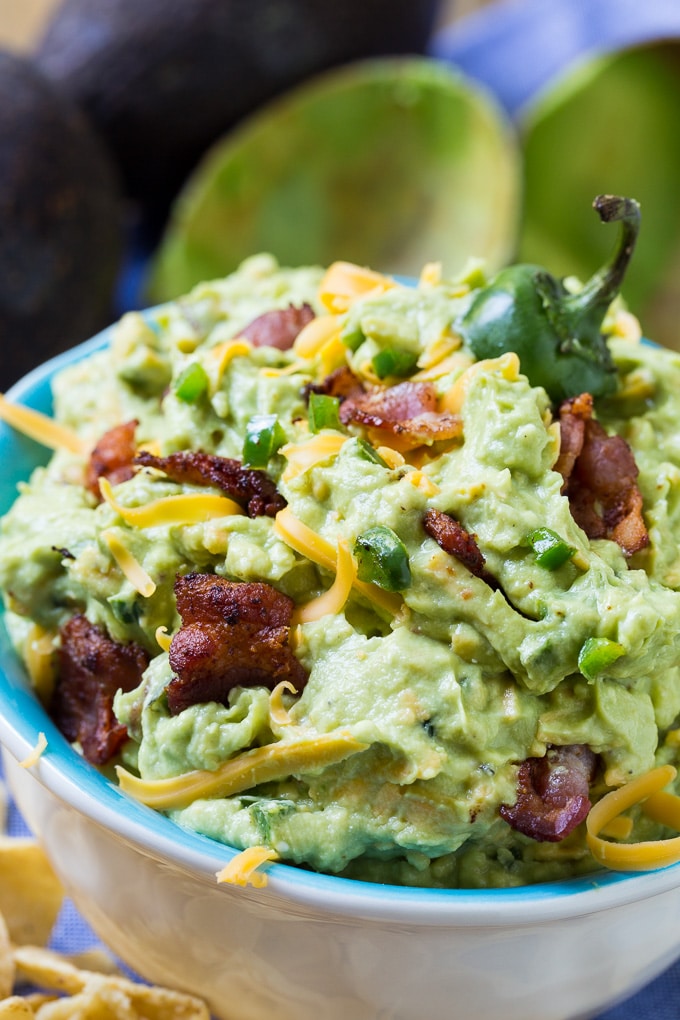 Jalapeno Popper Guacamole