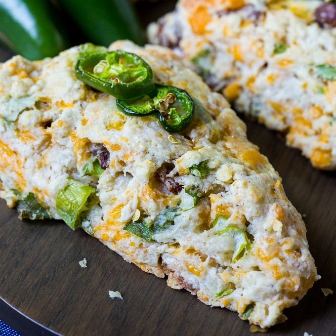 Jalapeno Bacon Scones