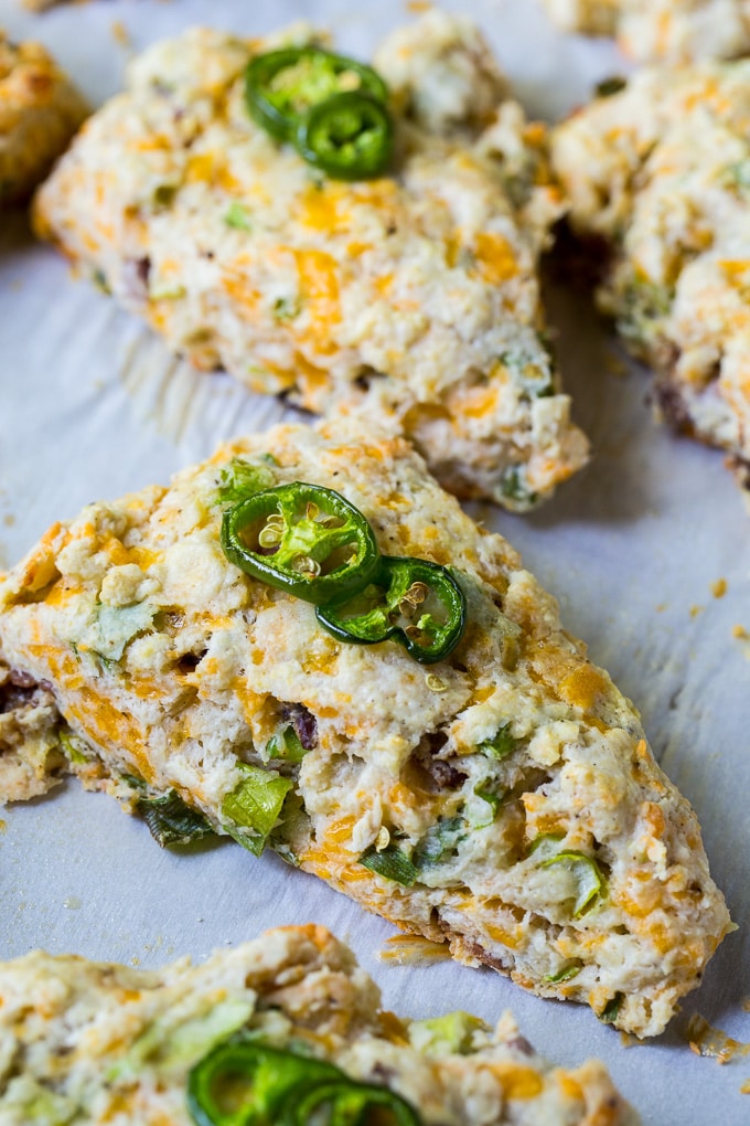 Jalapeno Bacon Scones