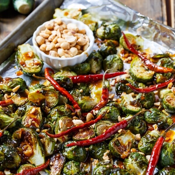 Kung Pao Brussels Sprouts