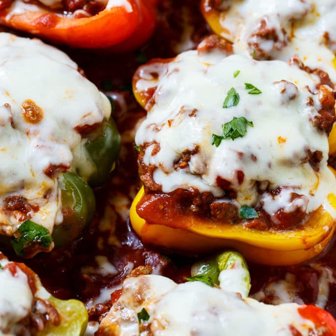 Lasagna Stuffed Peppers