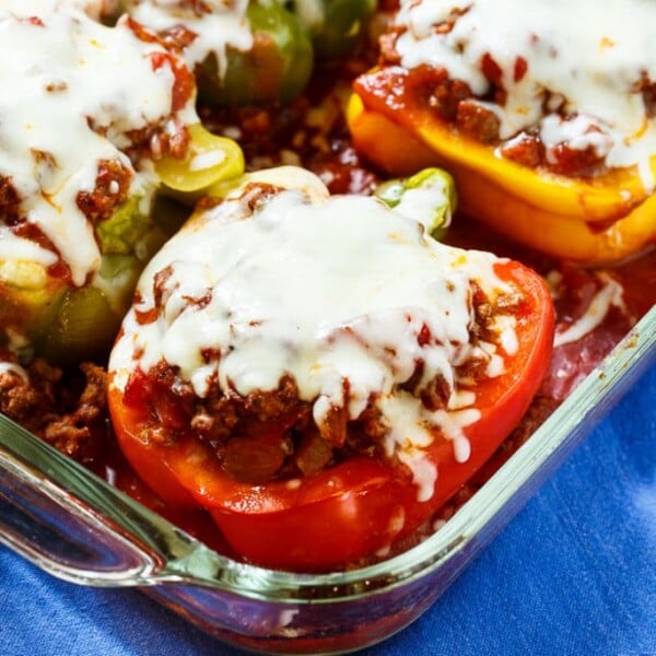 Lasagna Stuffed Peppers