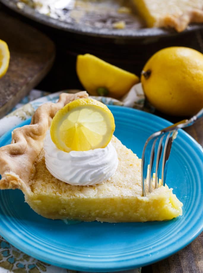 Lemon Chess Pie Spicy Southern Kitchen