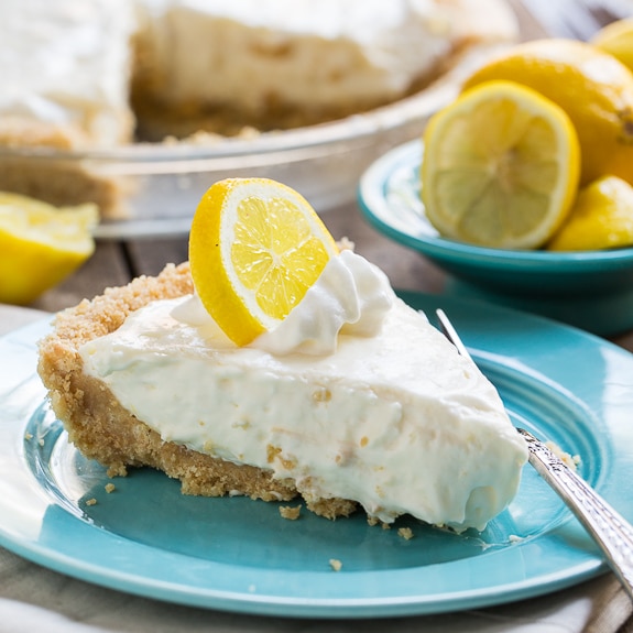 No-Bake Lemon Icebox Pie