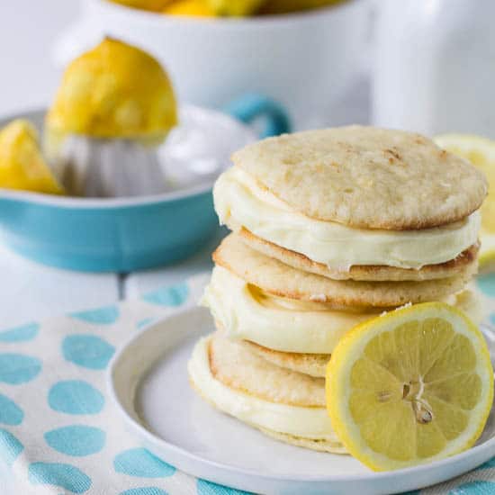 Lemon Whoopie Pies