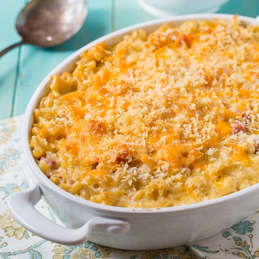 Mac and Cheese with Ham