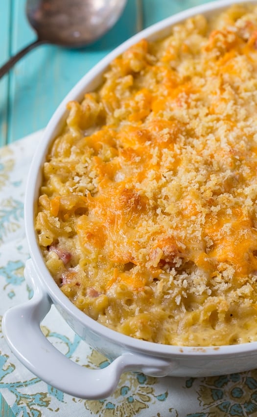 Mac and Cheese with Ham