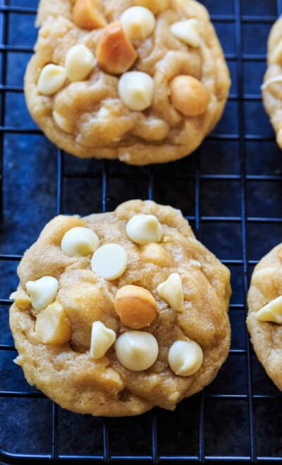 White Chocolate Macadamia Nut Cookies - Spicy Southern Kitchen