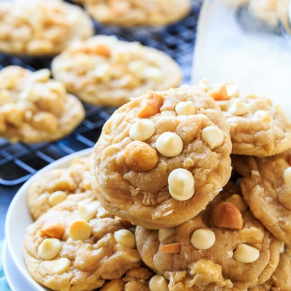 White Chocolate Macadamia Nut Cookies - Spicy Southern Kitchen