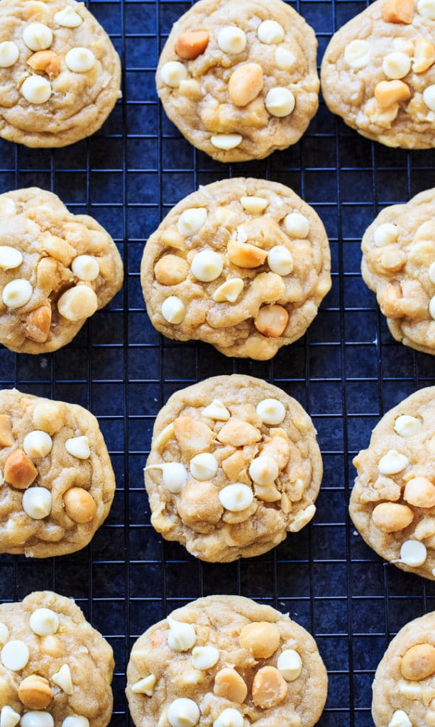 White Chocolate Macadamia Nut Cookies - Spicy Southern Kitchen