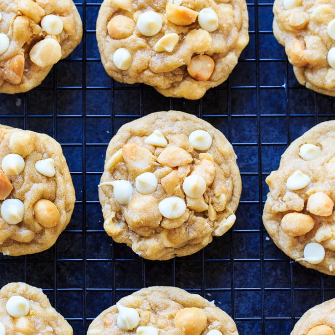 White Chocolate Macadamia Nut Cookies