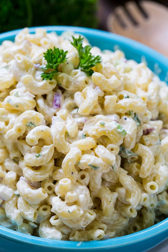 A classic recipe for Macaroni Salad