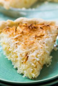 Coconut Macaroon Pie