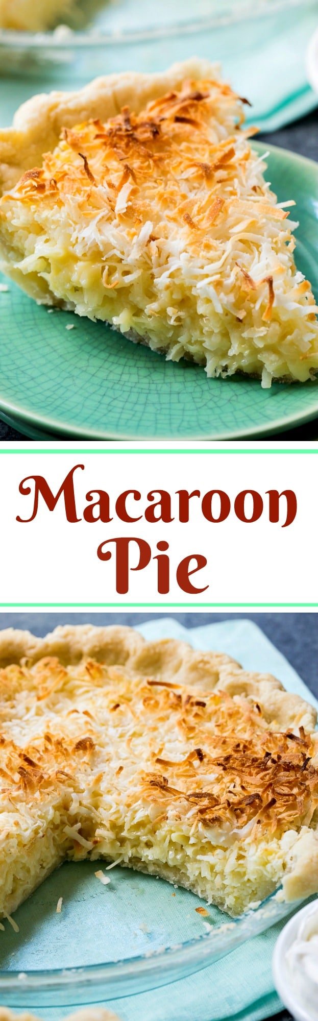 Coconut Macaroon Pie