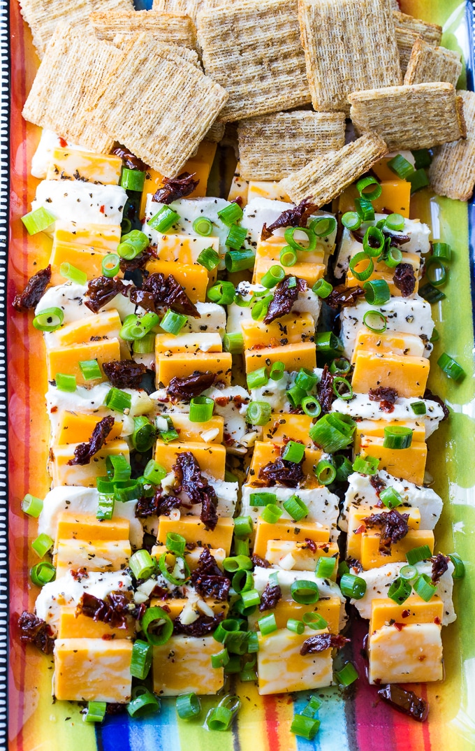 Spicy Marinated Cheese Spicy Southern Kitchen