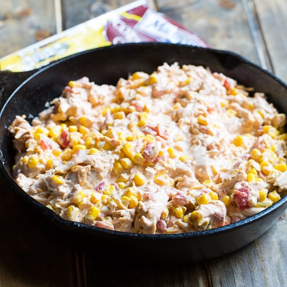 Mexican Chicken Cornbread Casserole