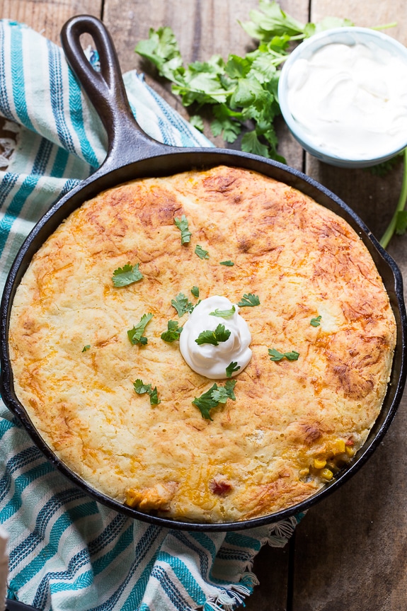 Mexican Chicken Cornbread Casserole Spicy Southern Kitchen