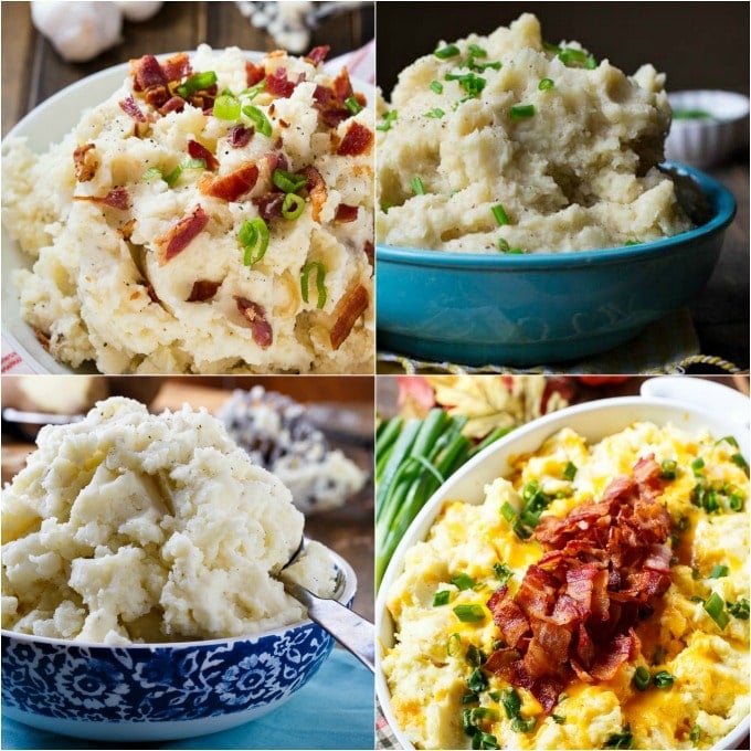 4 ways to serve mashed potatoes for Thanksgiving