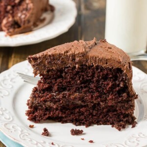 Duke's Chocolate Mayonnaise Cake - so moist and rich!