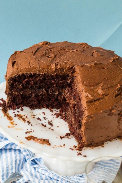 Duke's Chocolate Mayonnaise Cake - Spicy Southern Kitchen