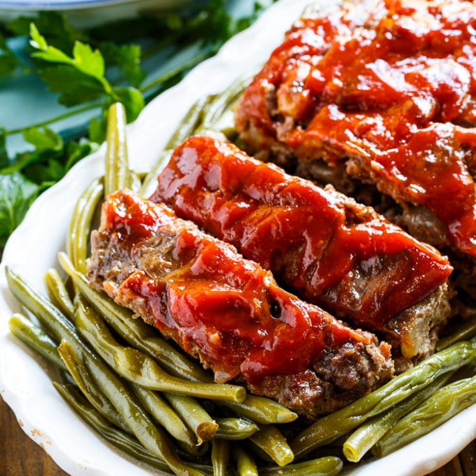 Classic Meatloaf- a family favorite weeknight meal.