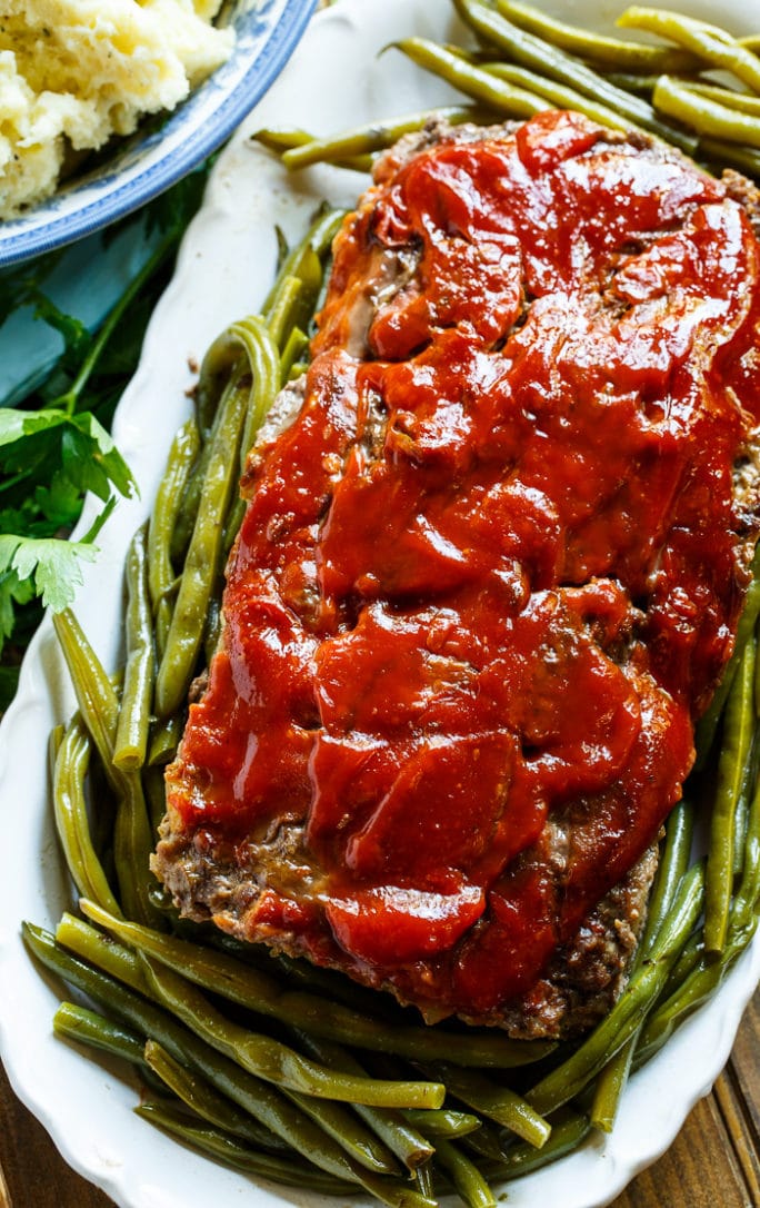Classic Meatloaf- a family favorite weeknight meal.