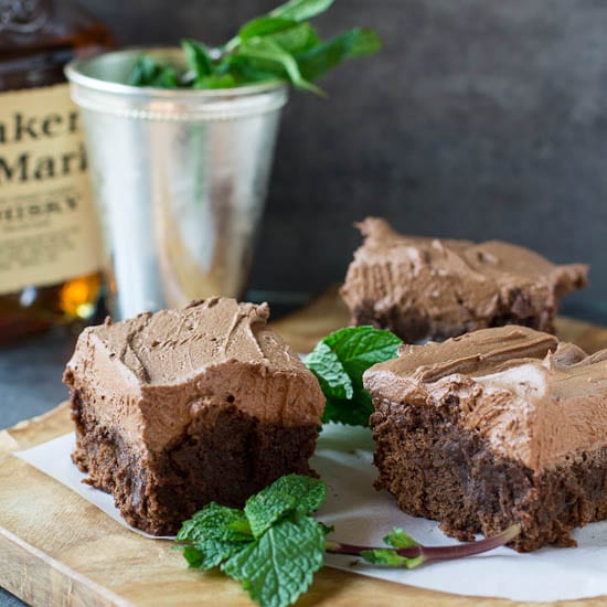 Mint Julep Brownies