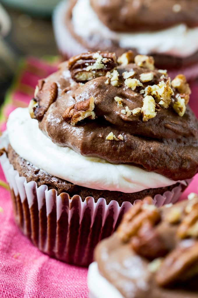 Mississippi Mud Cupcakes