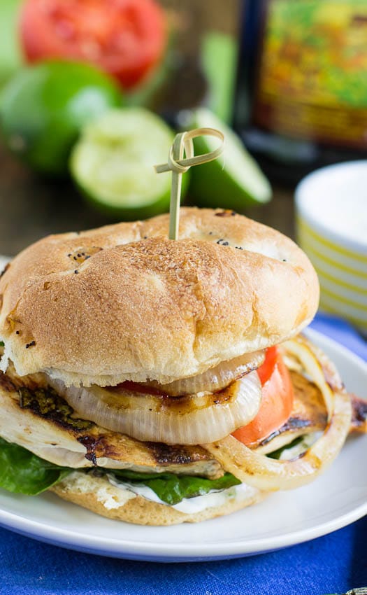 Mojito Chicken Sandwiches