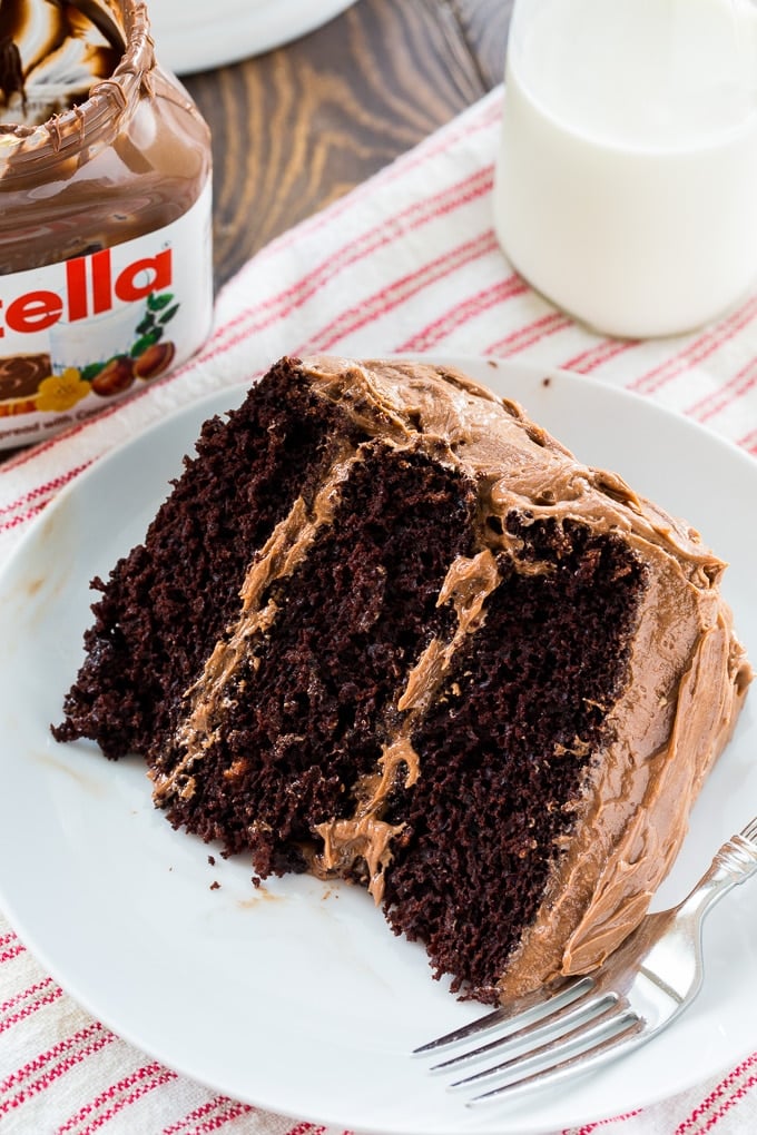 Chocolate Nutella Cake