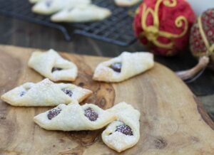 Bowtie Cookies with Nutella