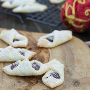 Bowtie Cookies with Nutella