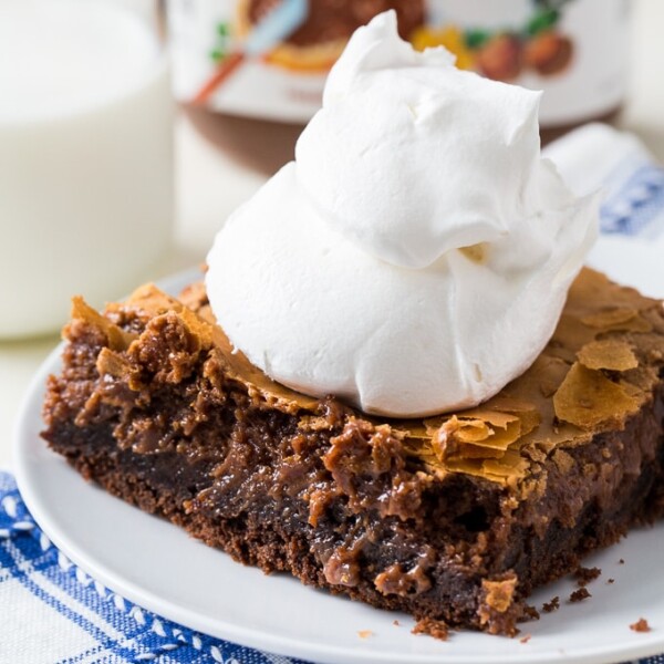 Nutella Gooey Butter Cake