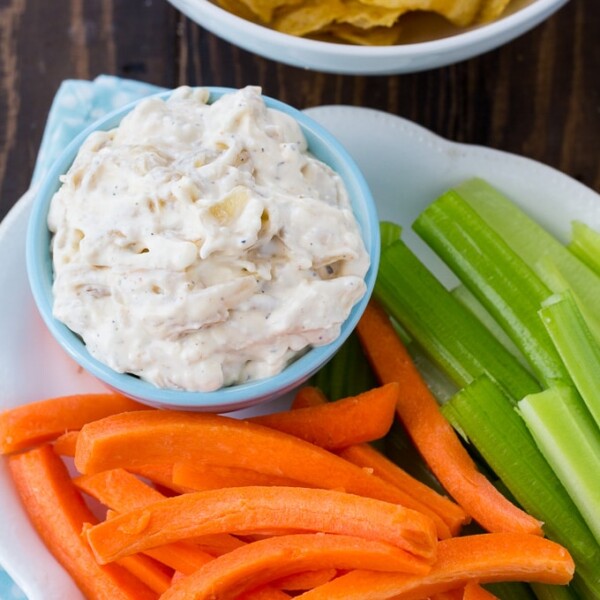 Pan-Fried Onion Dip