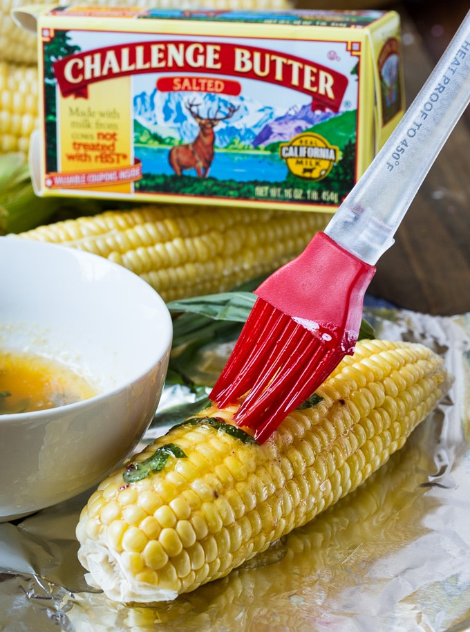 Grilled Garlic Parmesan Corn