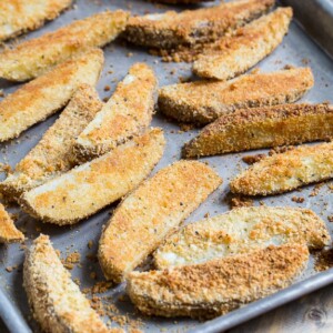 Parmesan Crusted Ranch Potato Wedges