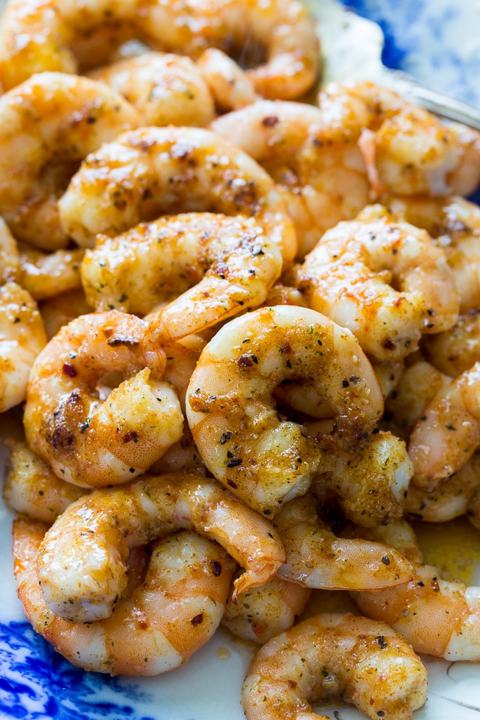 Spicy Marinated Party Shrimp