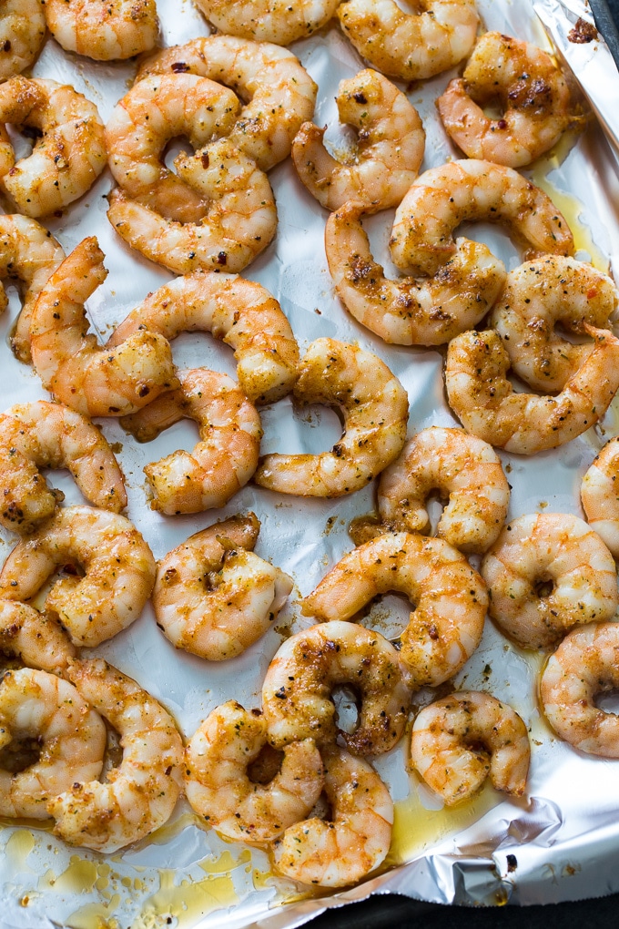 Spicy Marinated Party Shrimp